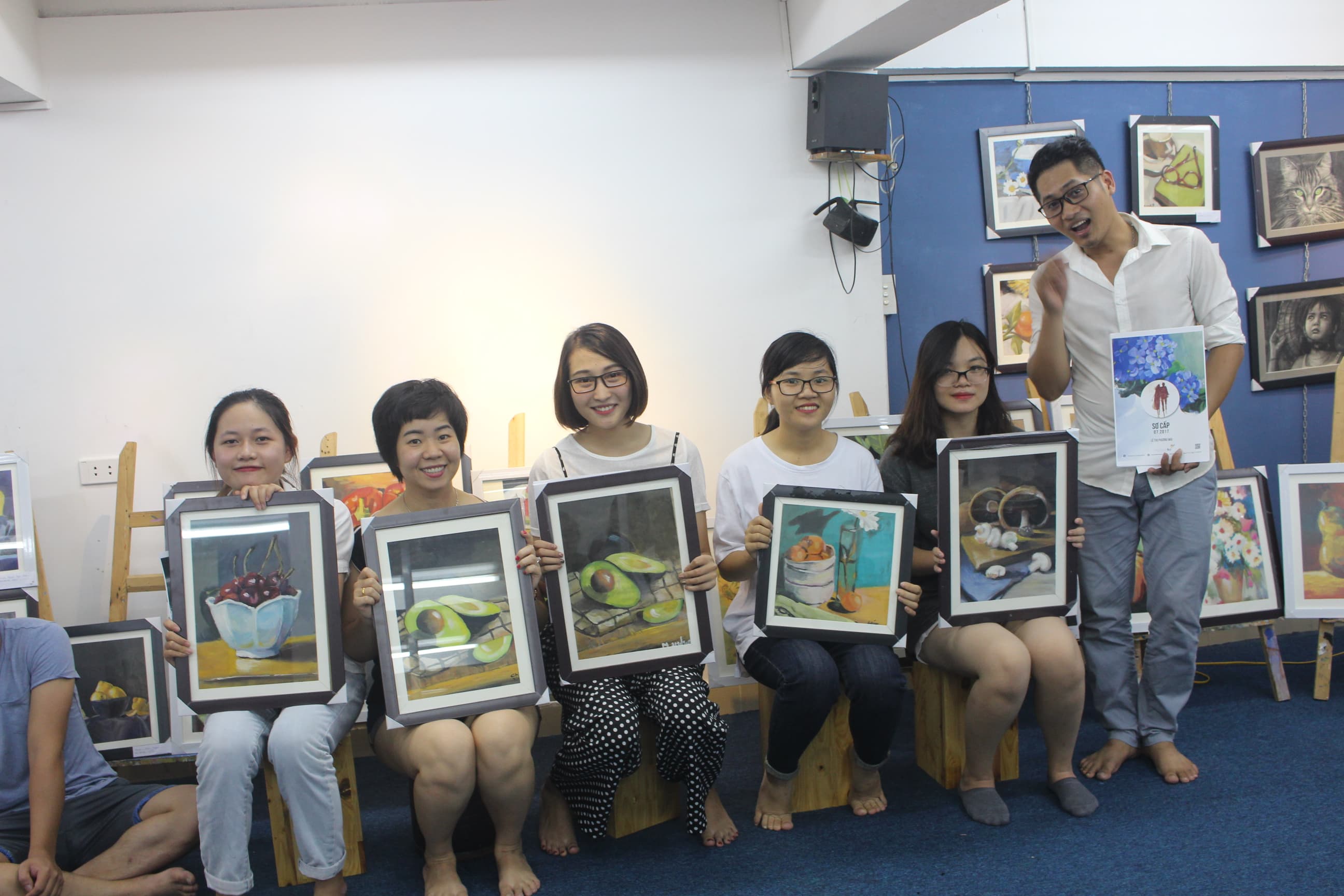 [HN] Bài tốt nghiệp Mỹ Thuật Căn Bản Tháng 7/2017