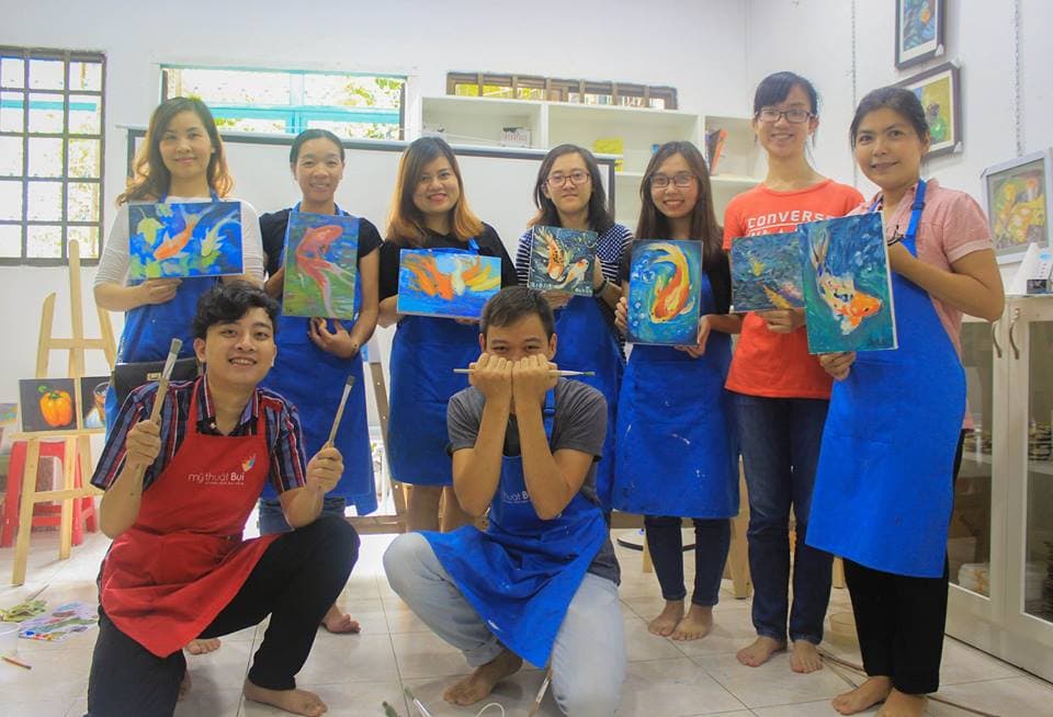 Workshop vẽ sơn dầu: Trải nghiệm thực tế cho người mới bắt đầu