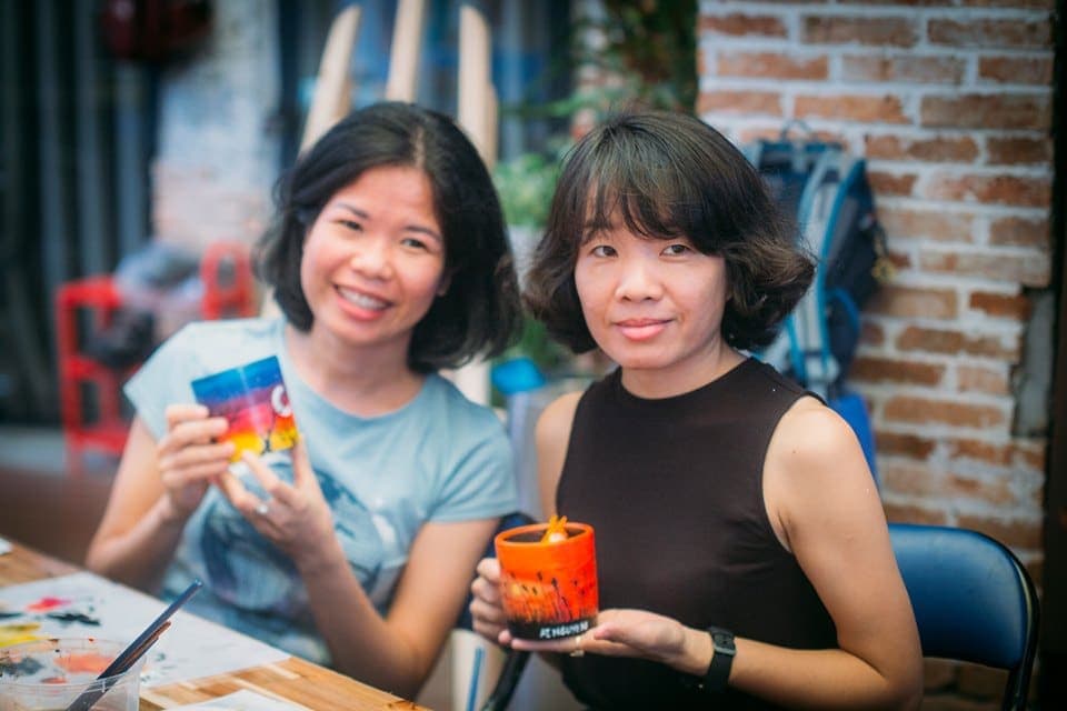 Workshop Vẽ chậu cây góp quỹ trồng 80 cây rừng tại Phú Yên