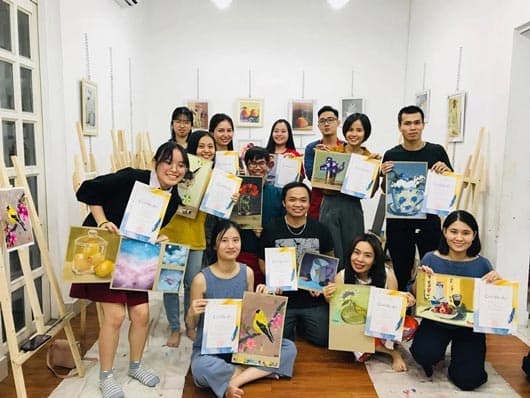 Lớp vẽ căn bản màu