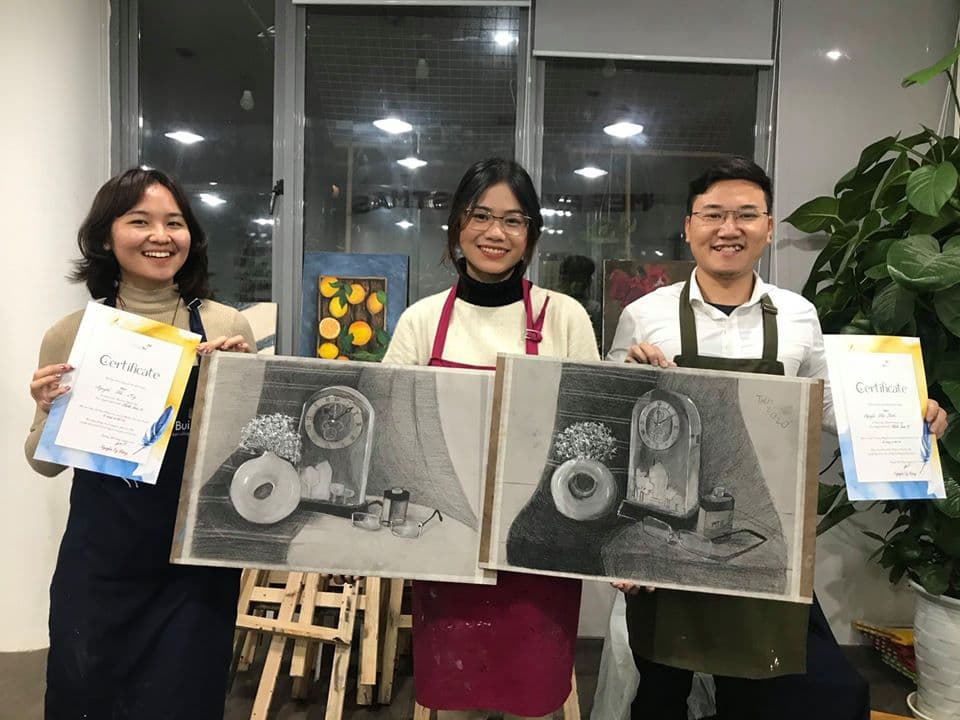 [HN] Bài tốt nghiệp khóa Hình Họa 05 Tháng 2