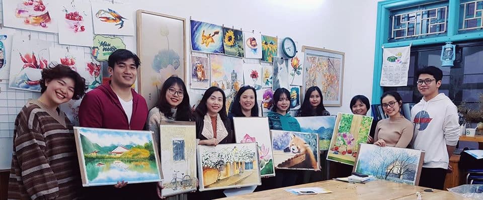 [HN] Bài tốt nghiệp khóa Màu Nước 61 Tháng 2