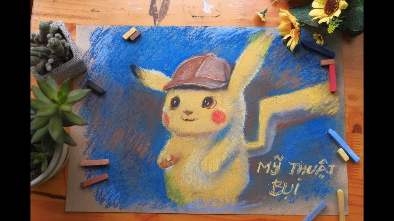 Học vẽ pikachu