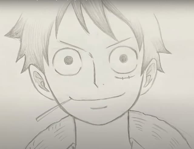Học cách vẽ Luffy