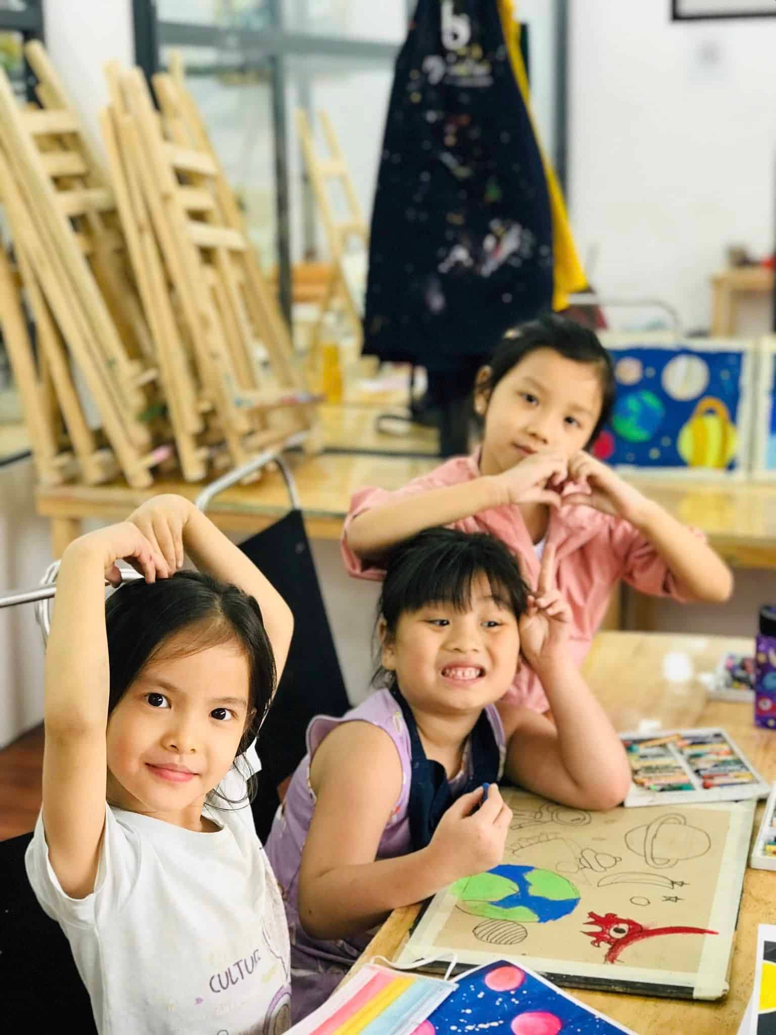 Lớp học vẽ cho bé thiếu nhi tại Quận 3