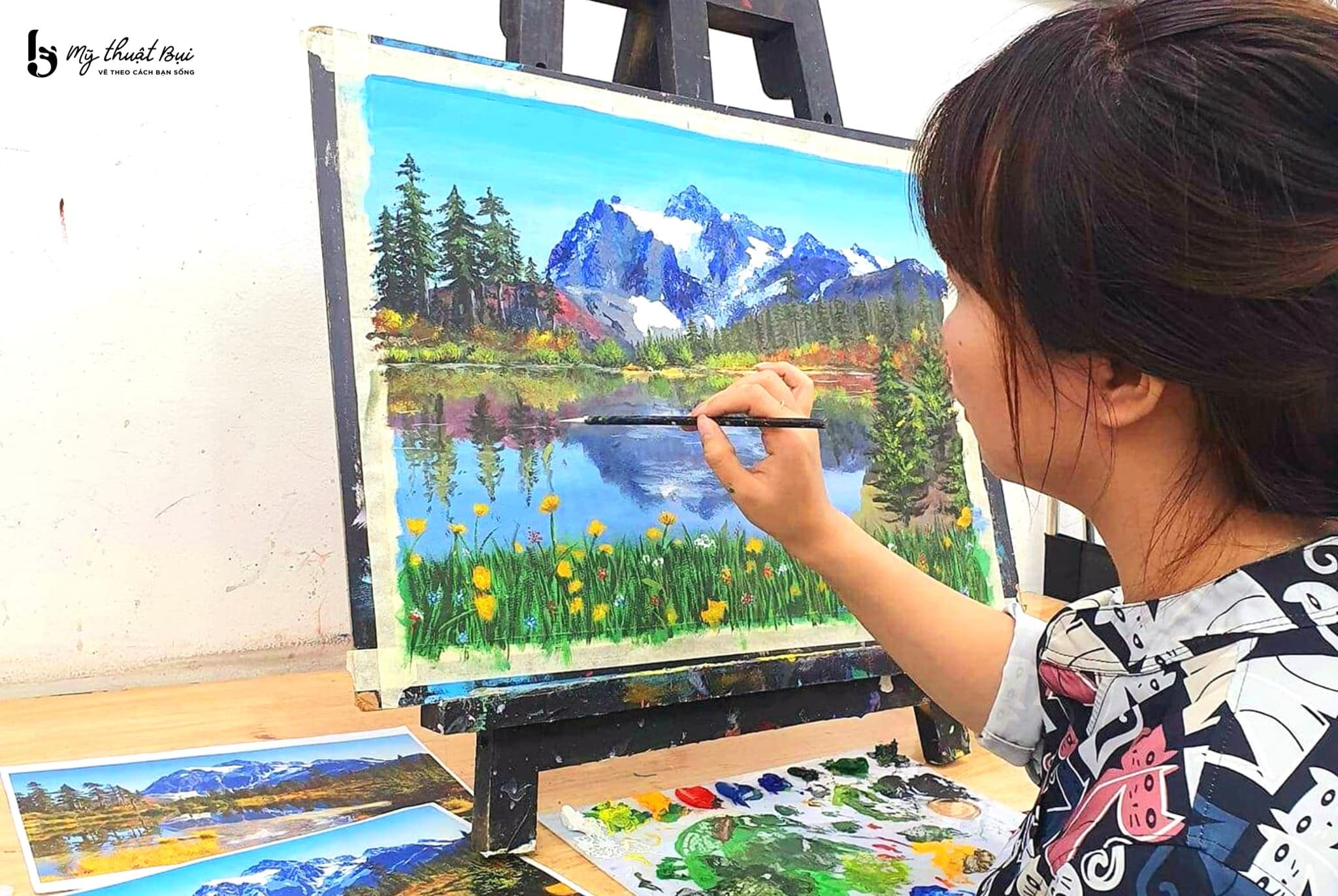 Lớp học vẽ ở Bình Thạnh - Điểm đến cho những người yêu vẽ