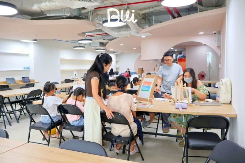 Lớp vẽ cho bé ở Bình Thạnh: Lớp học vẽ được bé yêu thích