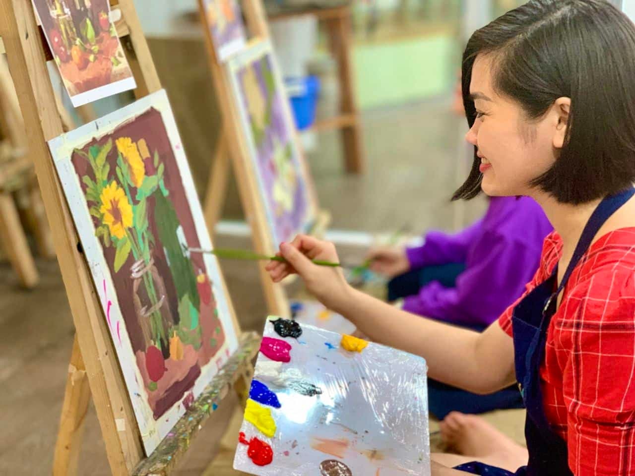 Lớp vẽ quận 4 dành cho người mới bắt đầu học vẽ