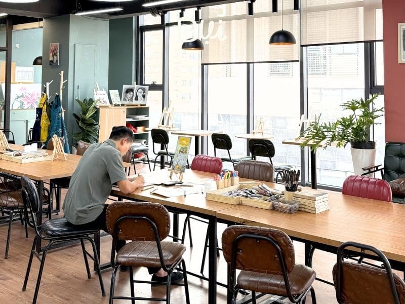 Lớp dạy vẽ Quận Ba Đình nơi giúp bạn “xả stress” mỗi ngày