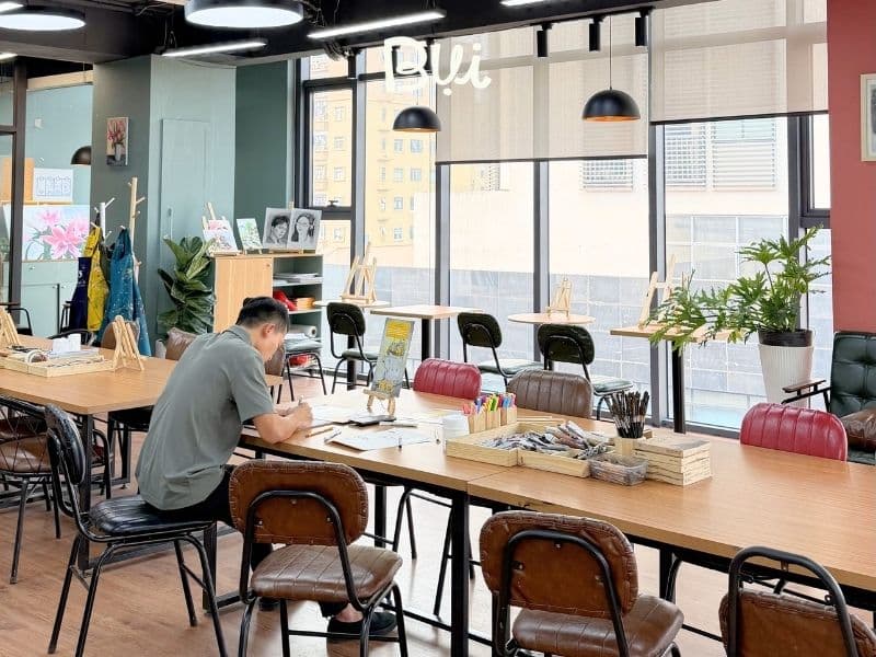 Lớp dạy vẽ Quận Thanh Xuân không yêu cầu năng khiếu