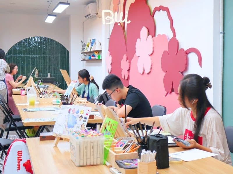 Lớp học vẽ Phú Nhuận với lộ trình bài bản cho người lớn