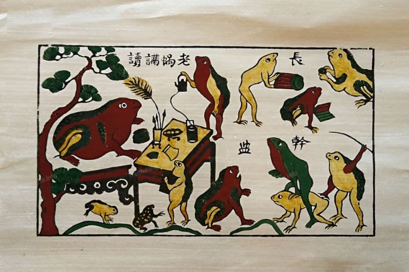 Tranh giấy dó - Nét đẹp truyền thống của nghệ thuật dân gian Việt Nam