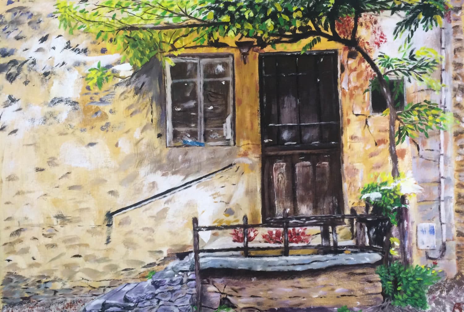 Triển lãm tốt nghiệp lớp vẽ phong cảnh tháng 7 tại Mỹ Thuật Bụi Sài Gòn