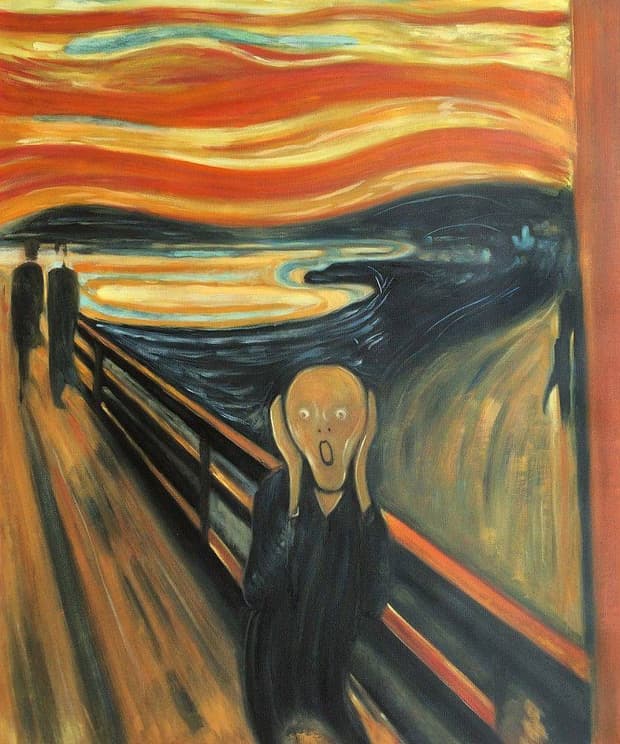 Giải mã bí ẩn đằng sau bức tranh The Scream của danh họa Edvard Munch