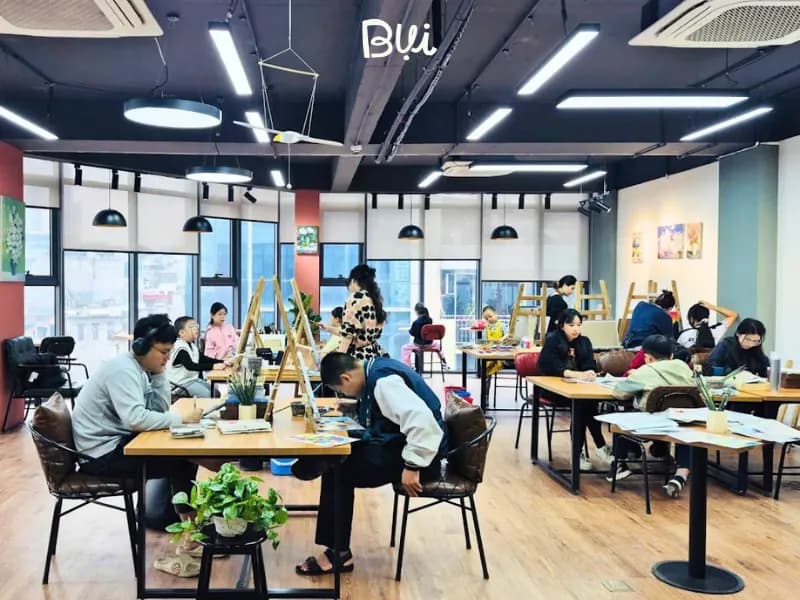 Lớp học vẽ Quận Tân Phú cực chill cho người mới bắt đầu