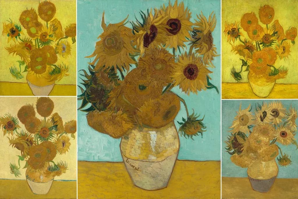 Giải mã ý nghĩa các bức tranh Hoa Hướng Dương của Van Gogh