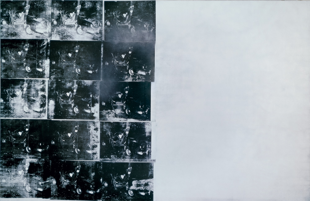 Bức tranh “Silver Car Crash (Double Disaster)"