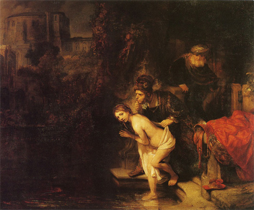 Bức tranh "Susanna and the Elders"
