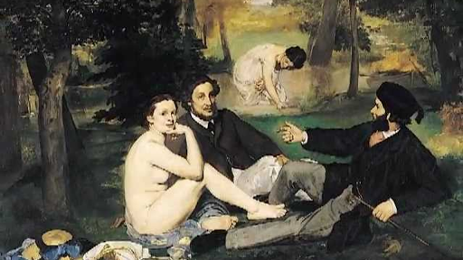 Bức họa "Le déjeuner sur l’herbe"