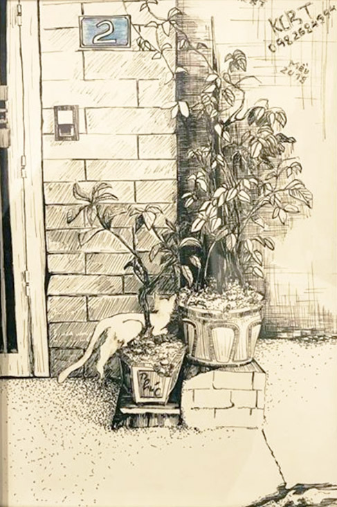 Tranh vẽ ký họa
