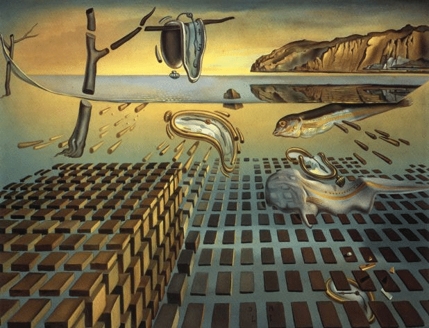 Tác phẩm The Disintegration of the Persistence of Memory (Tạm dịch: Sự tan rã của ký ức dai dẳng)