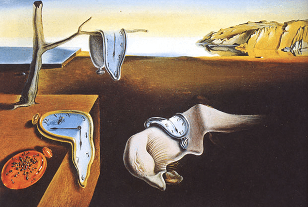 Bức họa The Persistence of Memory (Tạm dịch: Sự bền bỉ của ký ức)