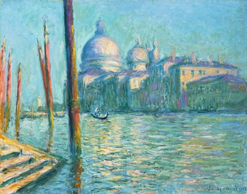 Bức tranh Le Grand Canal et Santa Maria della Salute (Kênh đào Grand và Santa Maria della Salute)