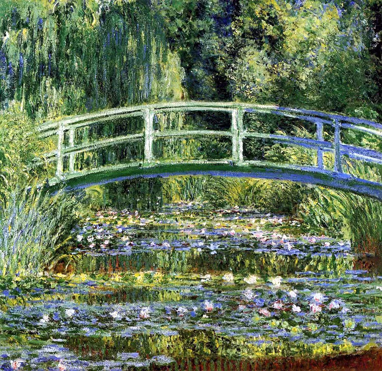 Tác phẩm Le Pont Japonais (Cây cầu Nhật Bản) - Claude Monet Tác phẩm Le Pont Japonais (Cây cầu Nhật Bản) - Claude Monet
