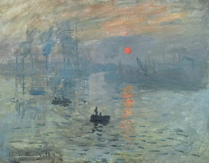 Impression, soleil levant (Ấn tượng mặt trời mọc), 1872