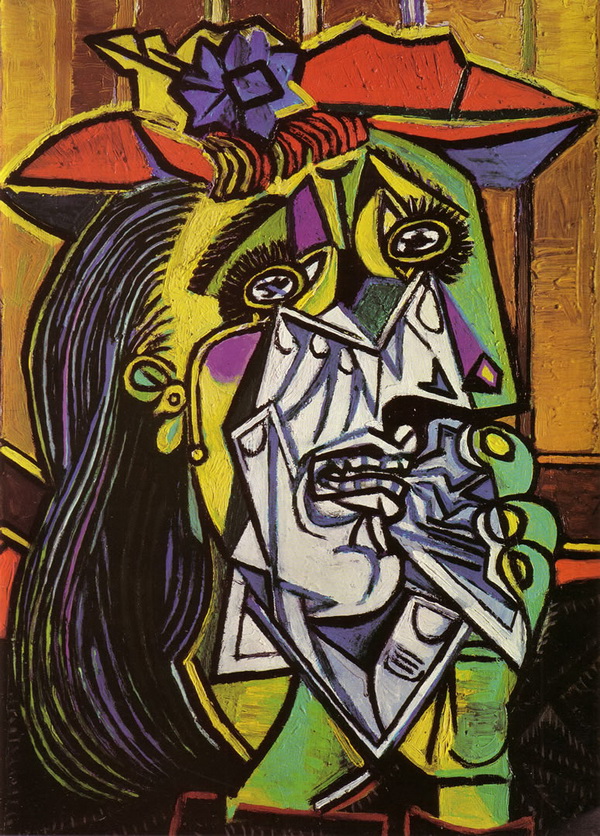 Pablo Picasso, "Weeping woman", 1937