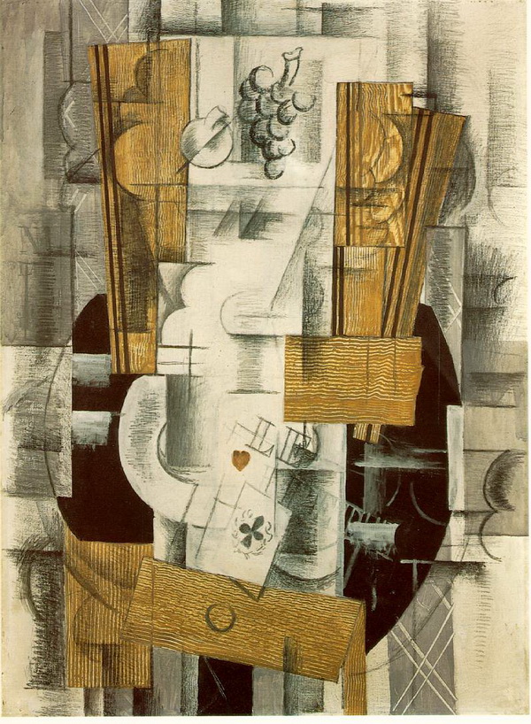 Georges Braque, "Fruit dish", 1913