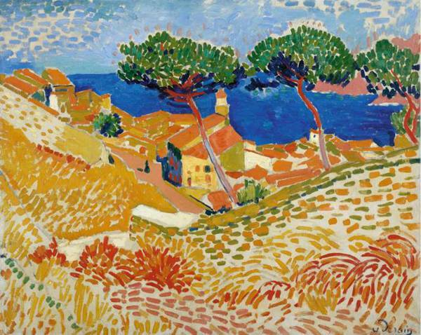 'View of Colloiure' (1905) bởi Andre Derain