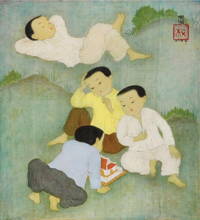 Tác phẩm “Học bài”, 1941
