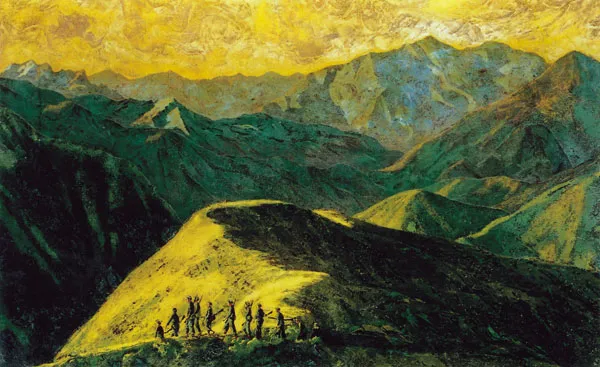 Tác phẩm "Nhớ một chiều Tây Bắc" (1950) của Phan Kế An