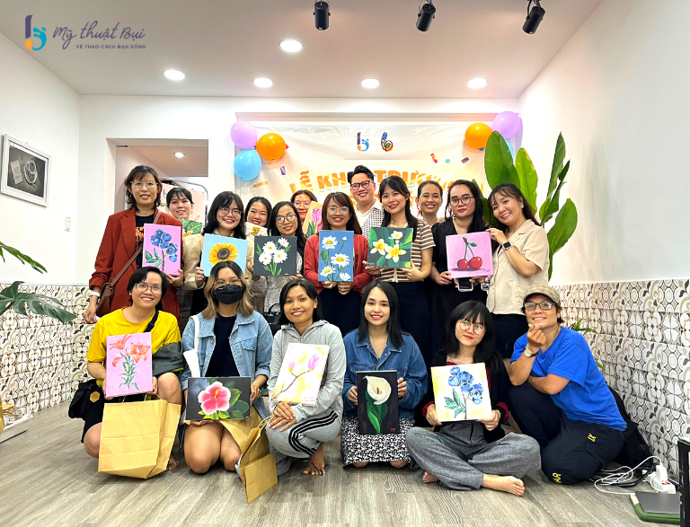 Giới thiệu về Mỹ Thuật Bụi - Lớp dạy vẽ cho mọi người