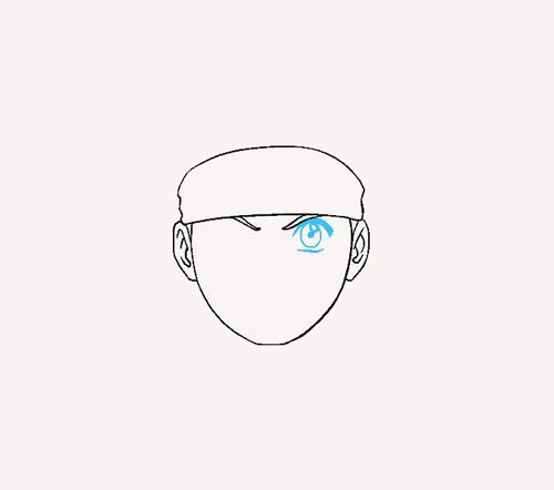Vẽ mắt của Naruto