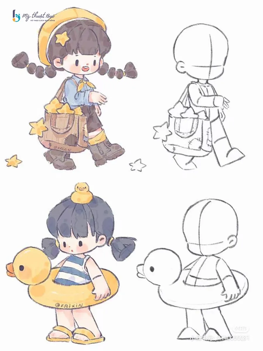 Học vẽ chibi 1