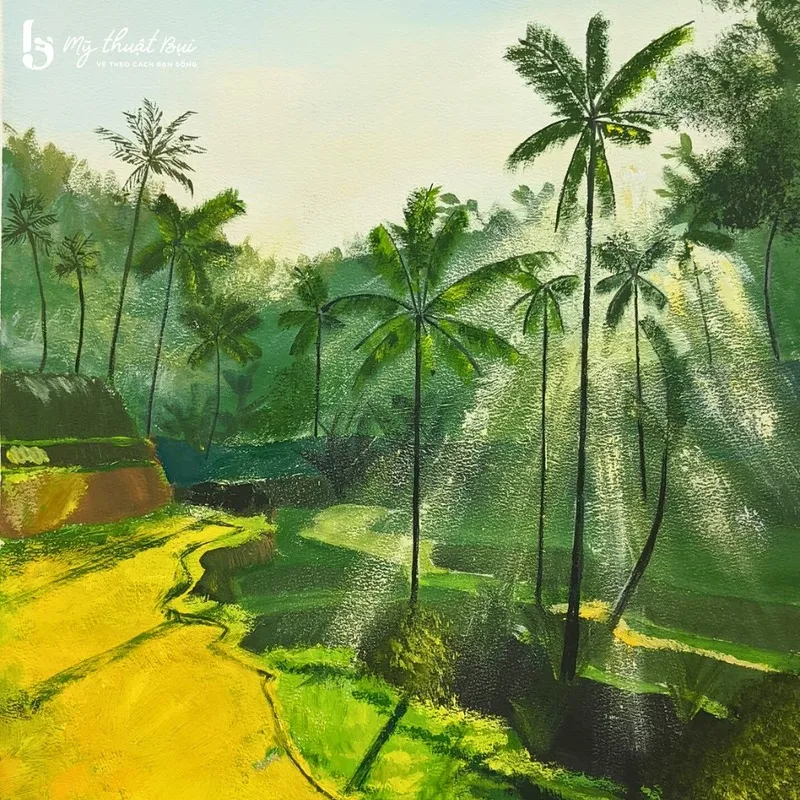 Tranh phong cảnh thiên nhiên