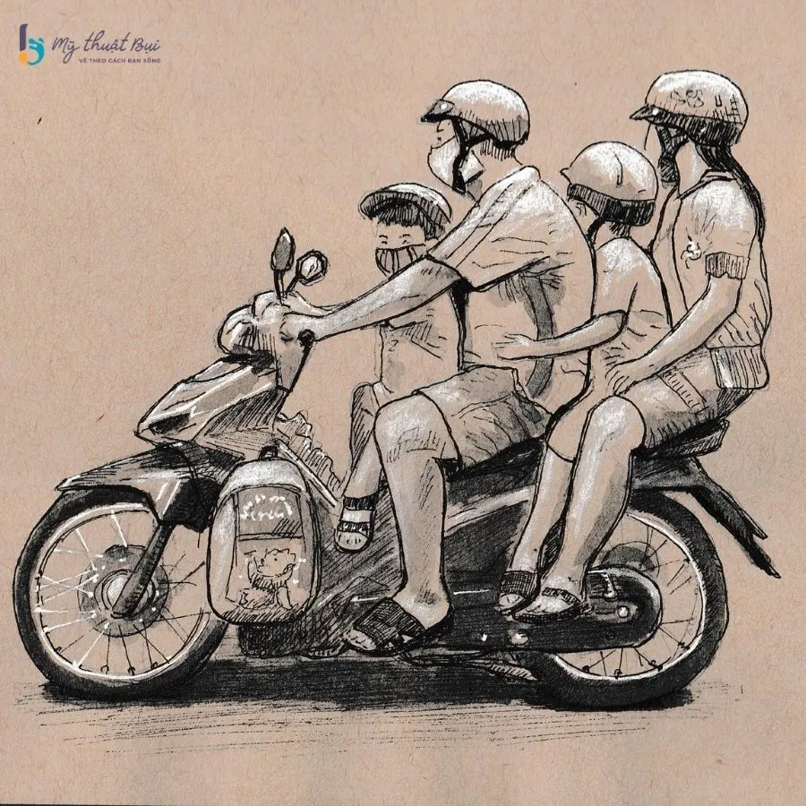 Vẽ tranh ký họa người
