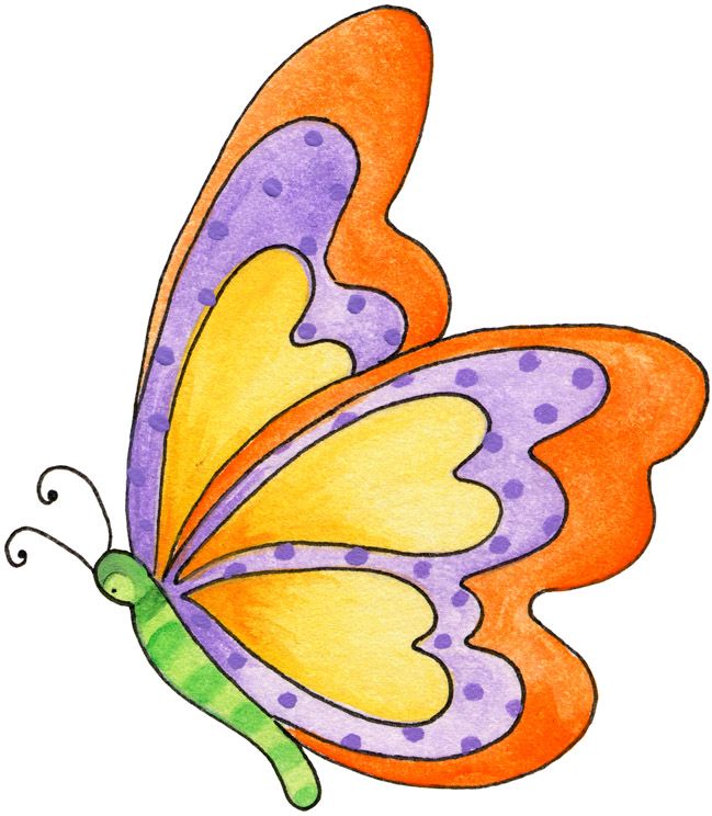 Tranh vẽ con bướm đẹp
