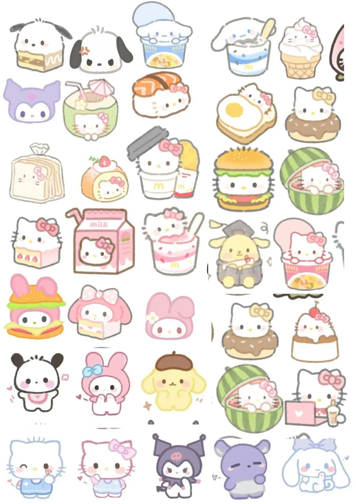 Hình vẽ cute đơn giản