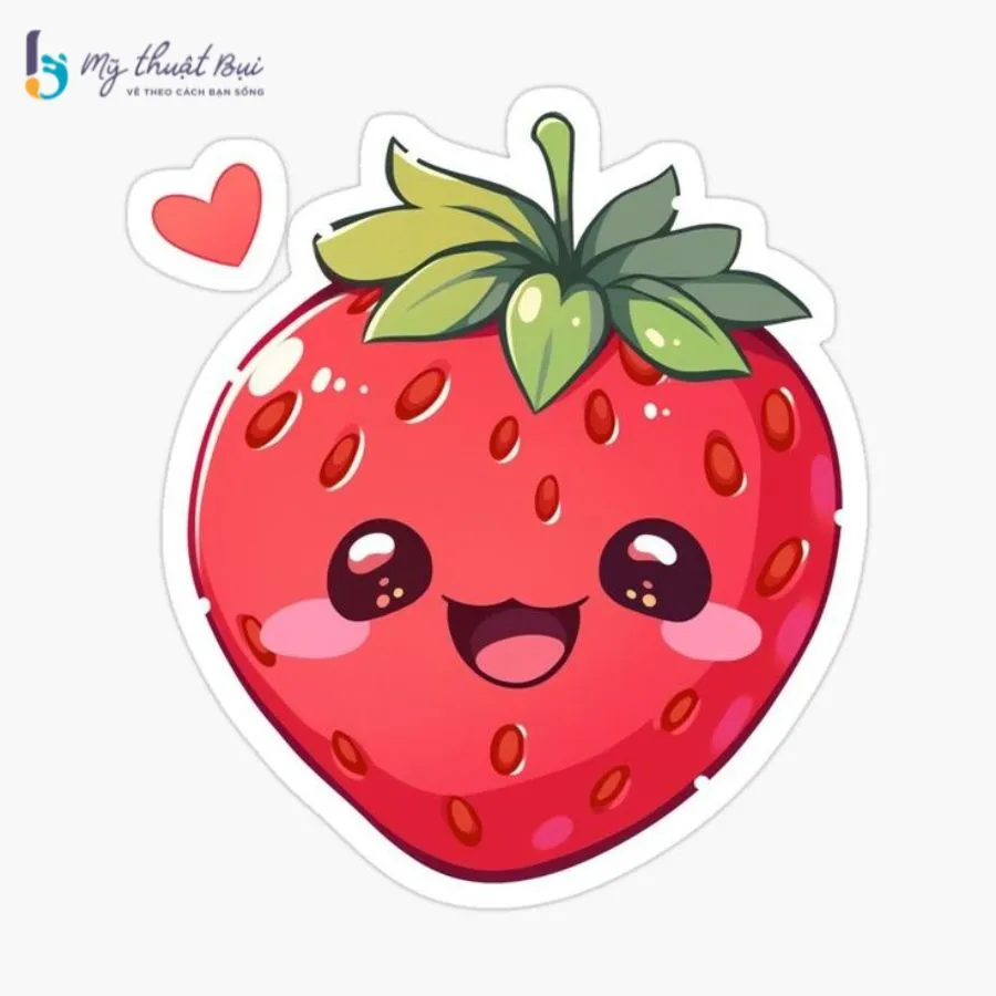 Hình vẽ cute đơn giản đồ ăn