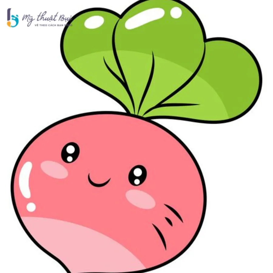 Hình vẽ cute đơn giản đồ ăn