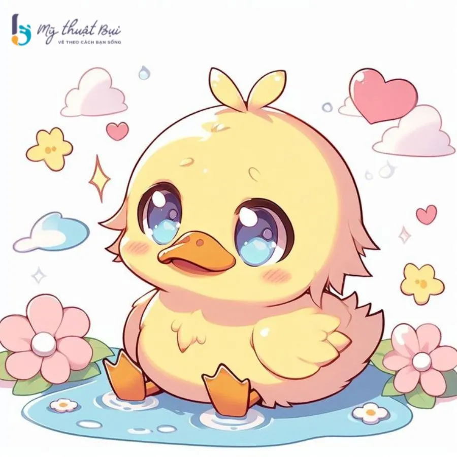 Hình vẽ động vật cute