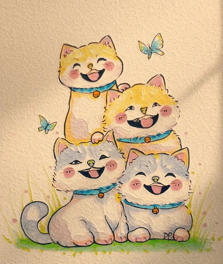 Hình vẽ cute đơn giản