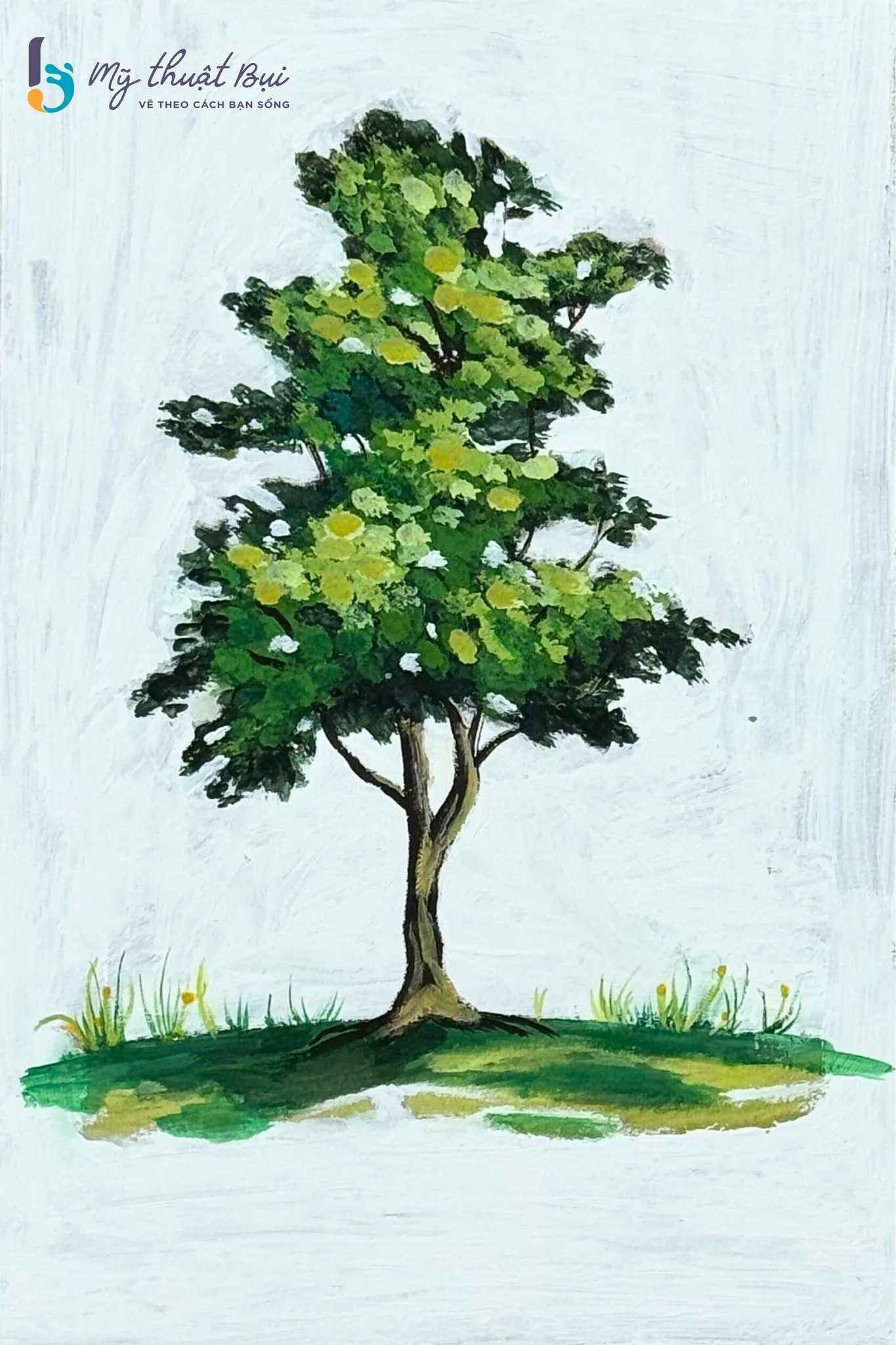 Tranh vẽ cây