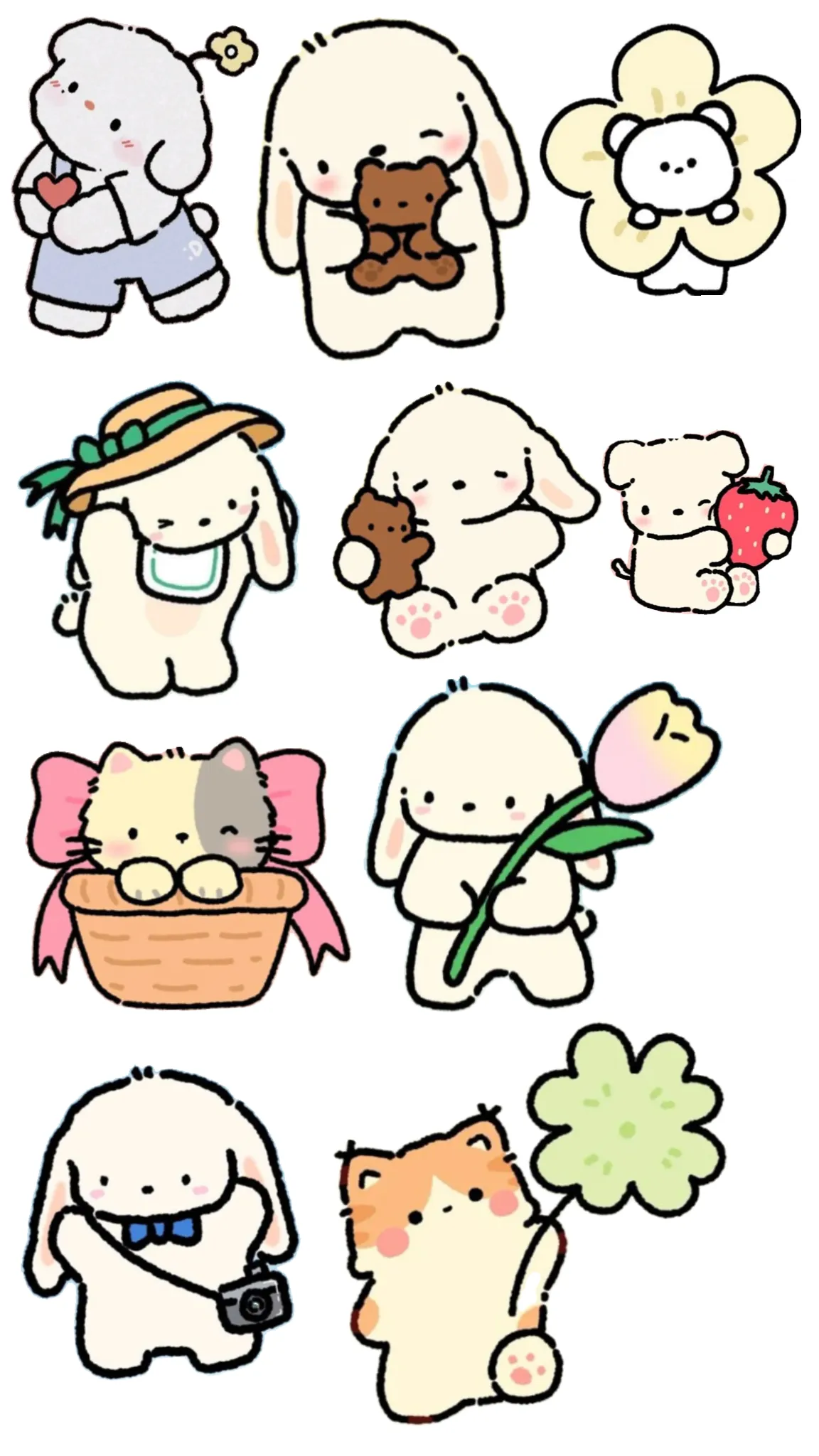 Ý tưởng hình vẽ cute