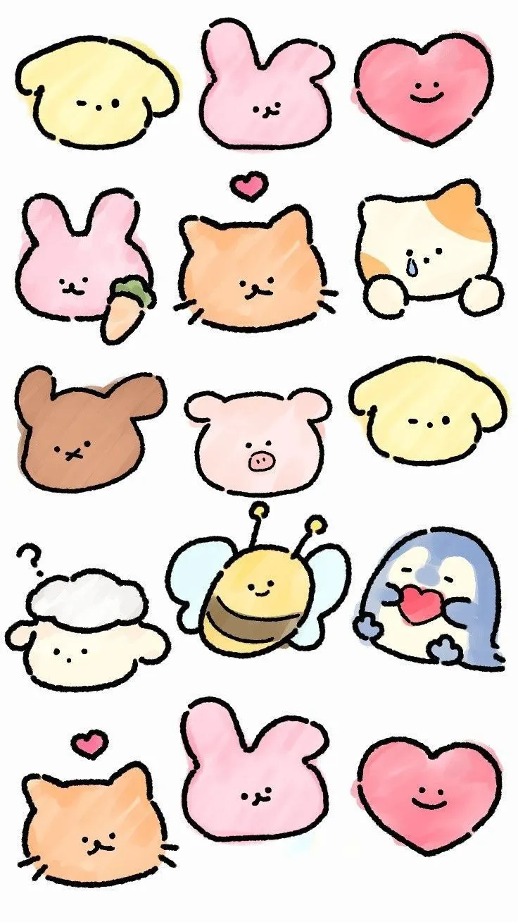Ý tưởng hình vẽ cute