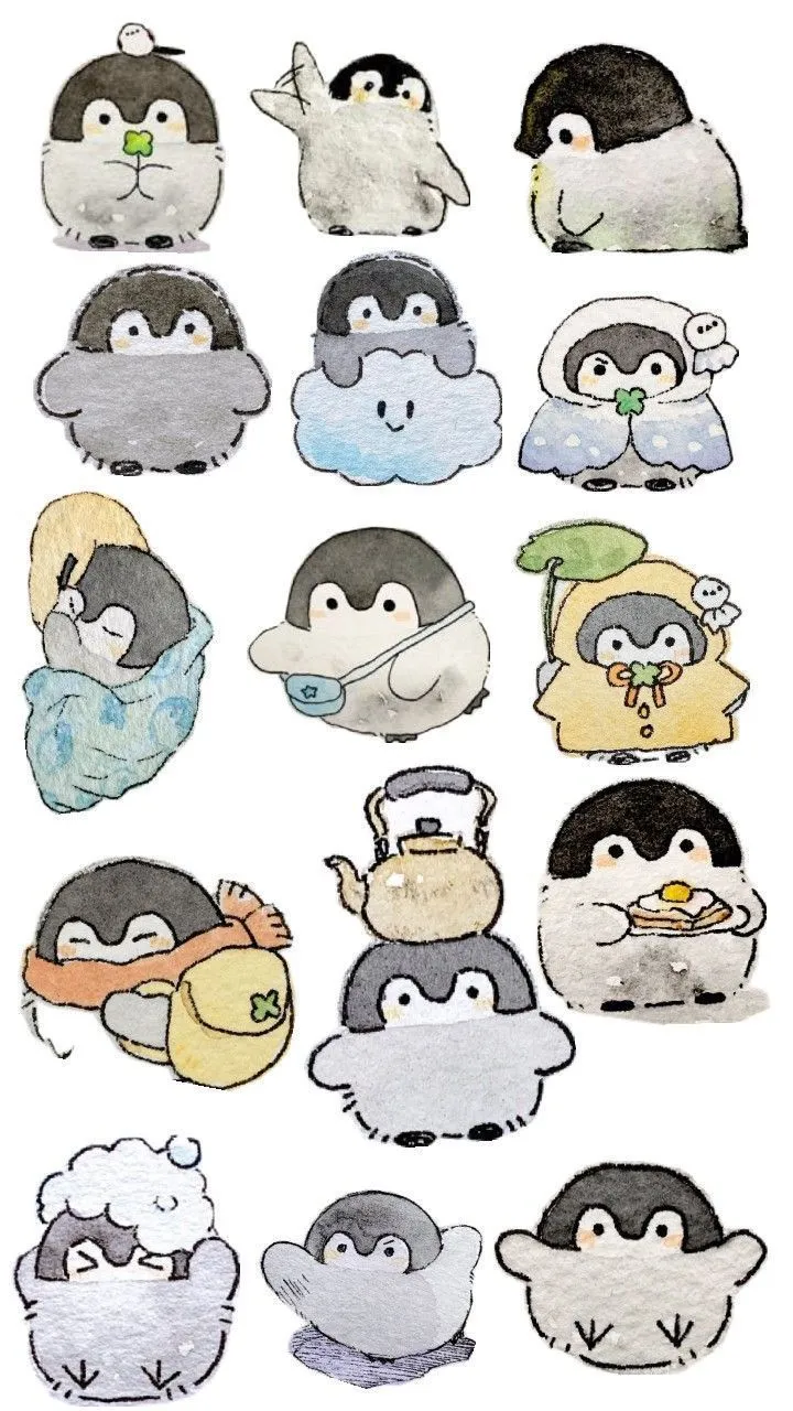 Ý tưởng vẽ tranh cute