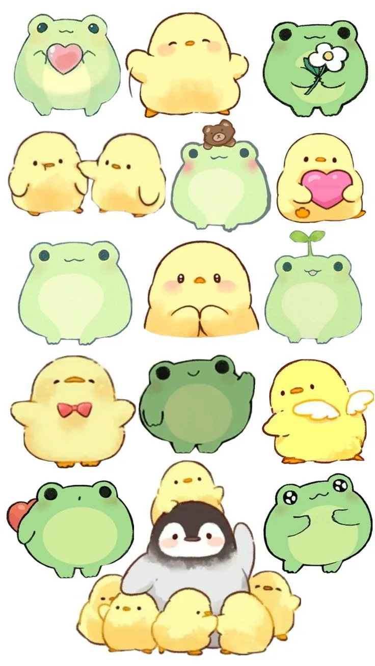 Ý tưởng vẽ tranh cute